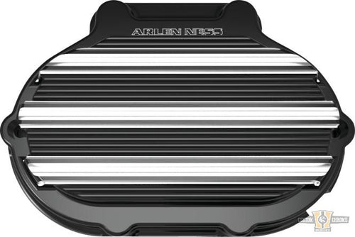 10-Gauge Transmission Side Cover Black Anodized For Harley-Davidson