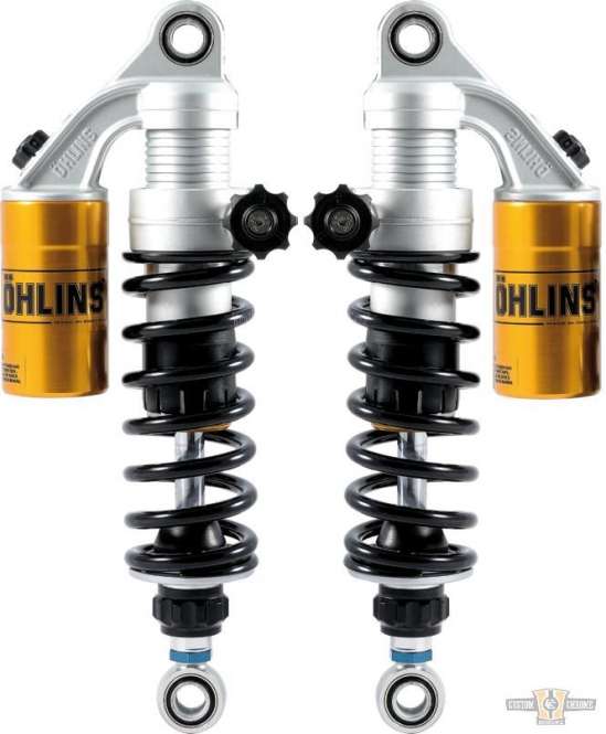 S36PR1C1L Road & Track 340mm Twin Shocks For Harley-Davidson