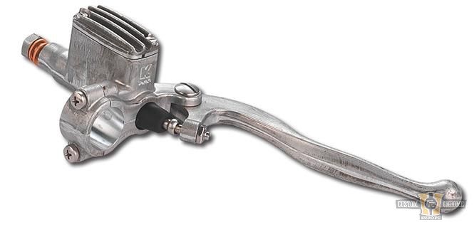 Classic Brake Master Cylinder Kit Aluminium 14 mm Raw For Harley-Davidson