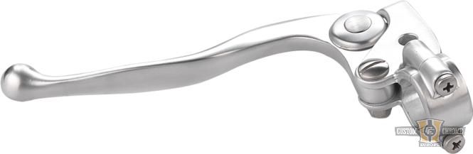 Classic Clutch Cable Perch Assembly Aluminium Satin For Harley-Davidson