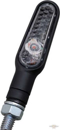 D-Light LED Turn Signal Black Clear LED For Harley-Davidson