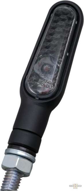 D-Light LED Turn Signal Black Smoke LED For Harley-Davidson