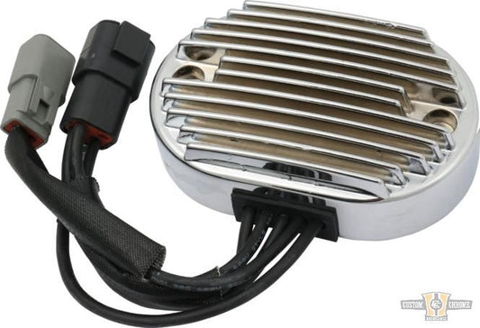 Voltage Regulator Chrome For Harley-Davidson