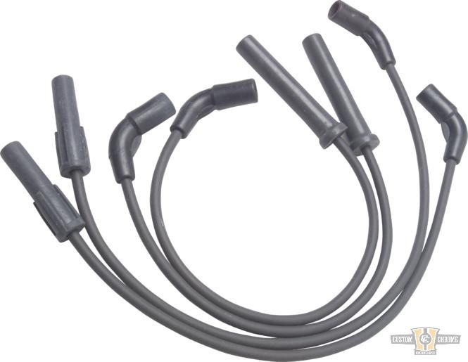 Silicone Spark Plug Wire Black For Harley-Davidson