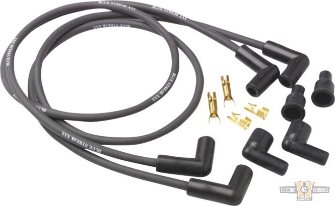 Silicone Spark Plug Wire Black For Harley-Davidson