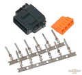 Deutsch DTM 12-Position Black Female Connector Black For Harley-Davidson