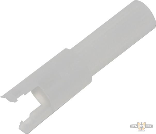 AMP 1-Position Male Mate-n-Lock OEM Style Connector Housing White For Harley-Davidson