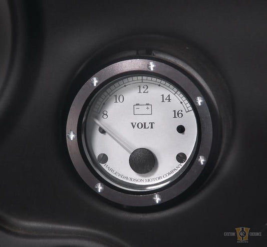 Custom Gauge Bezel Black For Harley-Davidson