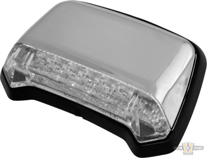 Fender-Mount LED Taillight Chrome Chrome LED For Harley-Davidson