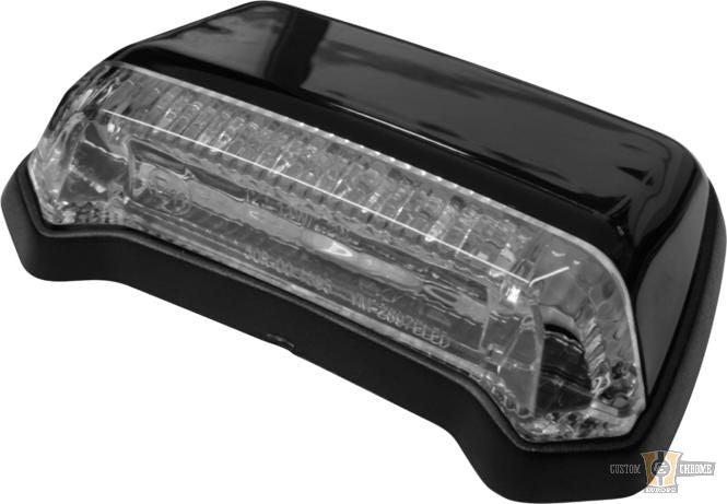 Fender-Mount LED Taillight Black LED For Harley-Davidson