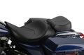 Hydra Large Pillion Pad Black For Harley-Davidson