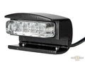 LED License Plate Light Black For Harley-Davidson