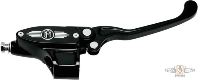 Contour Brake Master Cylinder Kit Contrast Cut 9/16" For Harley-Davidson