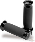 Contour Grips Black 1" Anodized Cable operated For Harley-Davidson