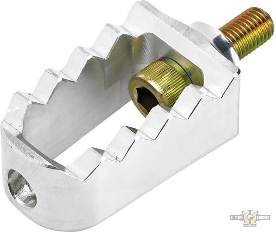 Short Serrated Shift Peg Chrome For Harley-Davidson