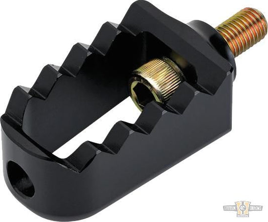 Short Serrated Shift Peg Black For Harley-Davidson