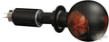 Bulls-Eye Bar End Turn Signal Black Orange Halogen For Harley-Davidson