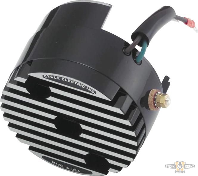 Regulator only 12V Generator Black For Harley-Davidson