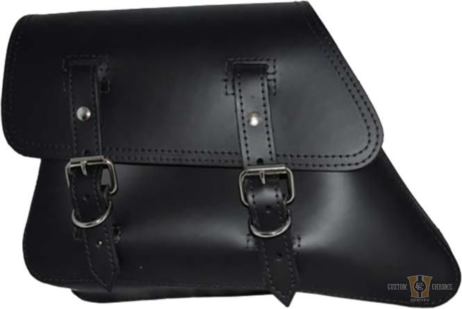 Solo Side Bag Black Left For Harley-Davidson