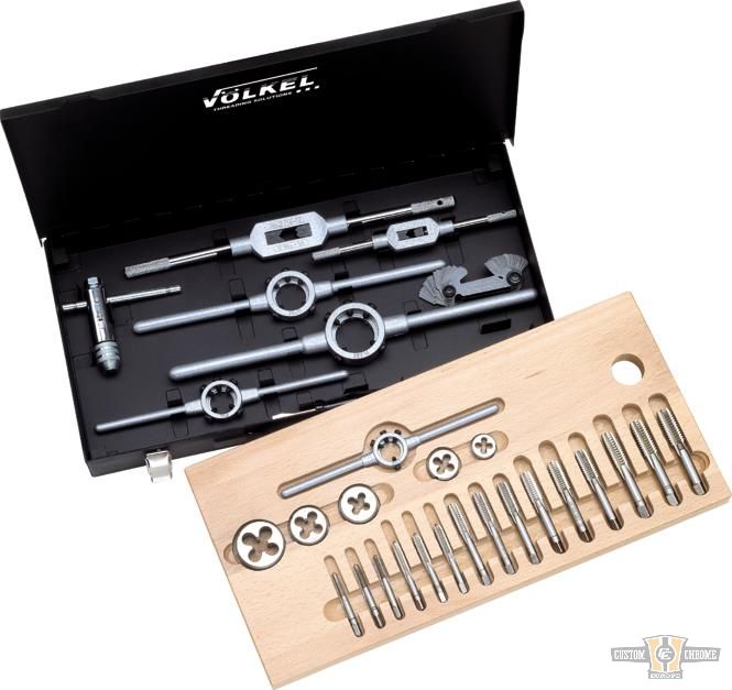 1/4-1/2 UNC Thread Cutting Set For Harley-Davidson