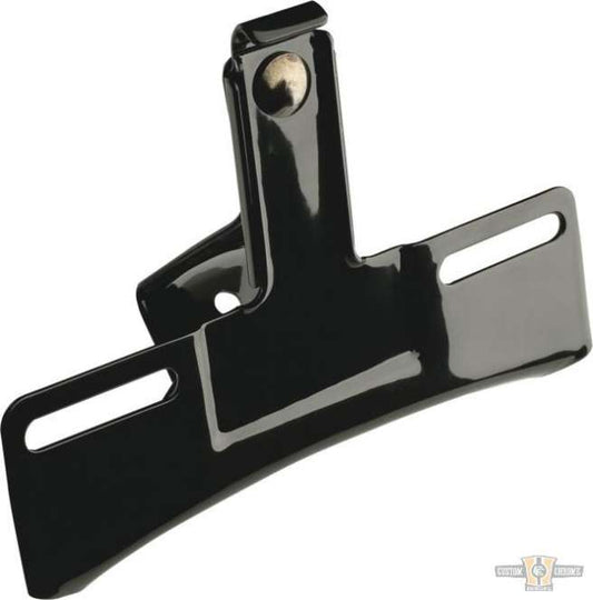 OEM-Style License Plate Bracket Black For Harley-Davidson