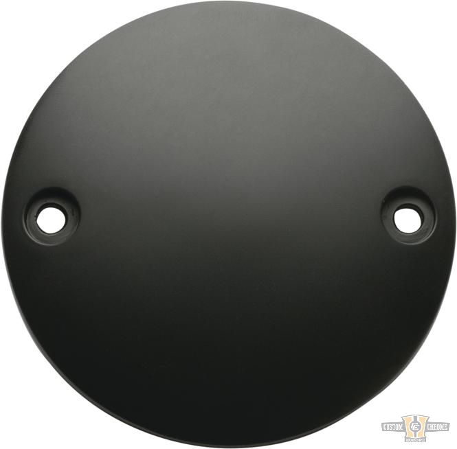 Domed Point Cover Black For Harley-Davidson