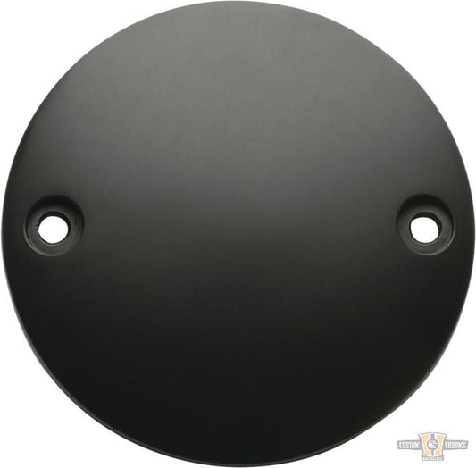 Domed Point Cover Black For Harley-Davidson