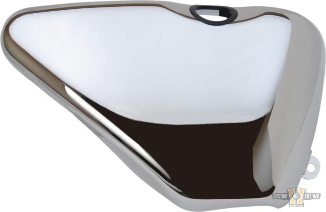 Sportster Oil Tank Cover Chrome For Harley-Davidson