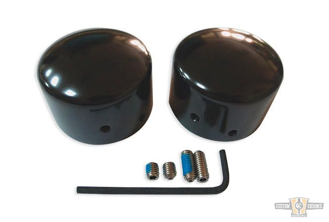 Rear Axle Cover Black For Harley-Davidson