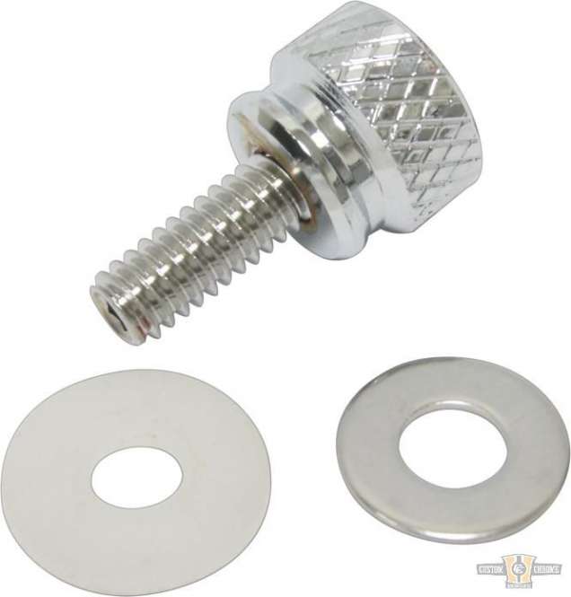 1/2 Knurled Thumb Seat Screw For Harley-Davidson