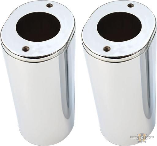 Fork Slider Cover Chrome For Harley-Davidson