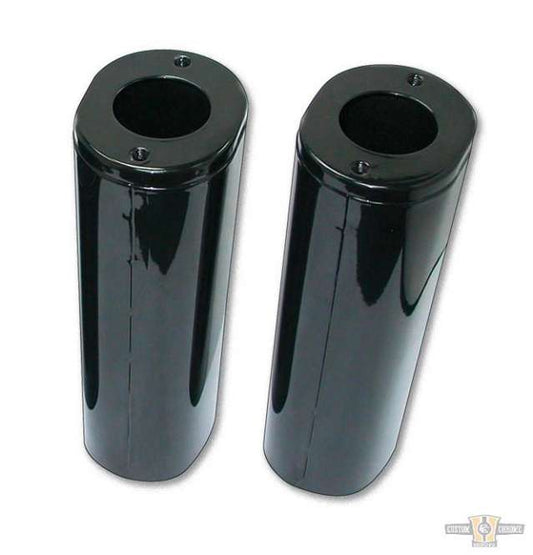 Fork Slider Cover Black Gloss For Harley-Davidson