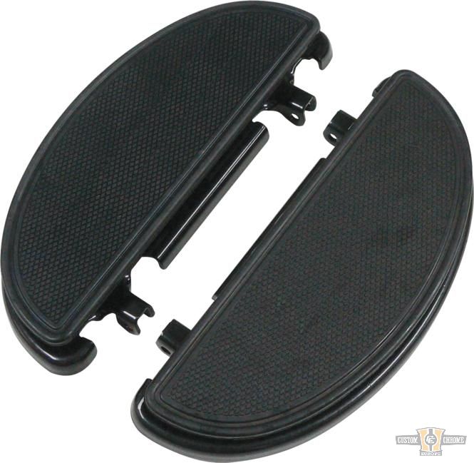 Half Moon Floorboard Black For Harley-Davidson