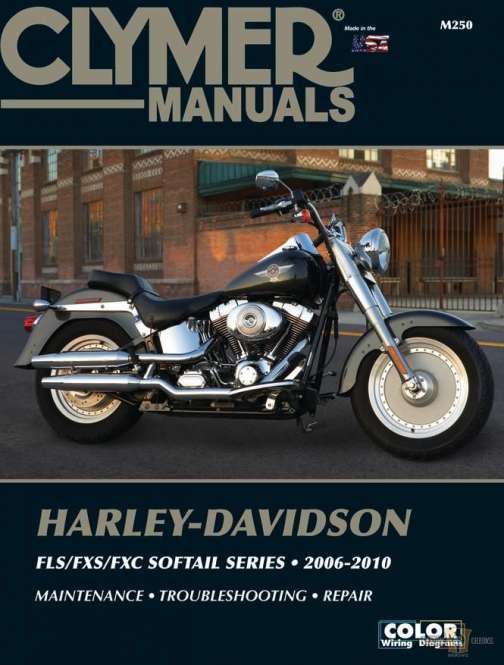 Softail Series 06-10 Repair Manuals For Harley-Davidson