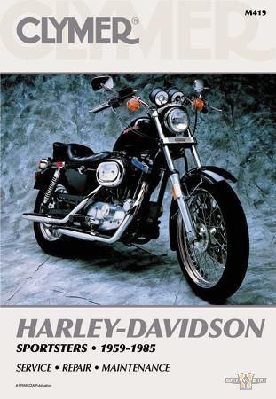 Sportster Series 59-85 Repair Manuals For Harley-Davidson