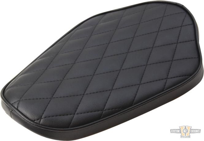 Old Skool Sportster Diamond Solo Seat Black For Harley-Davidson