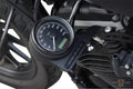 Speedometer Relocation Bracket Black Powder Coated For Harley-Davidson