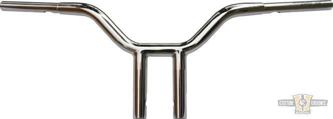 10 Chubby MX Street Fighter 1 1/4" Handlebar For Harley-Davidson