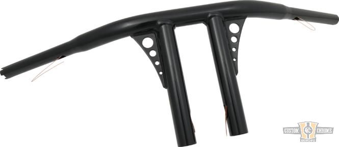 8 Straight-Up T-Bar 1 1/4" Handlebar For Harley-Davidson