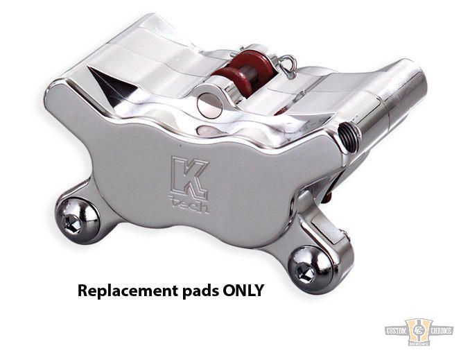 4 Piston Caliper Replacement Brake Pads For Harley-Davidson