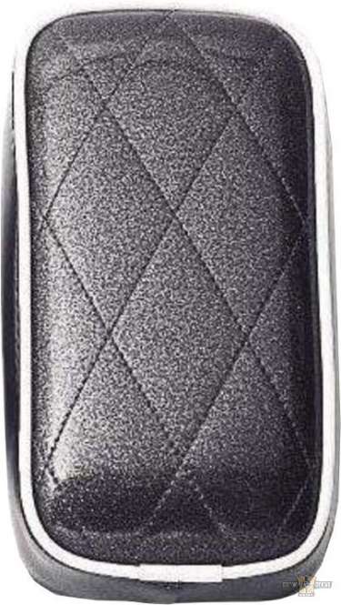 Diamond Metal Flake Pillion Pad Black Metalflake Vinyl For Harley-Davidson