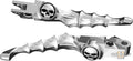 Zombie Hand Control Levers Chrome For Harley-Davidson