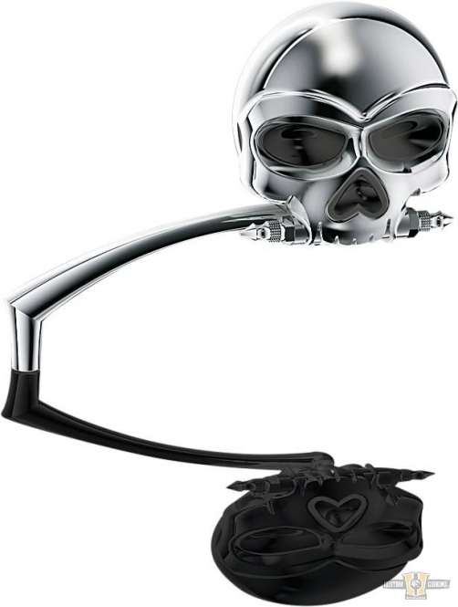 Zombie Mirror Chrome For Harley-Davidson