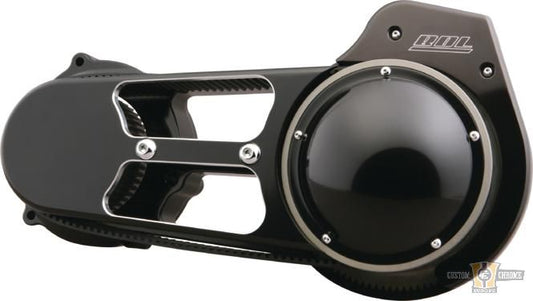 BDL 2 Inch Open Belt Drive Black Anodized For Harley-Davidson