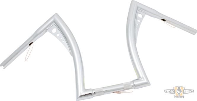 14 Bonanza Fat 1 1/4" Handlebar For Harley-Davidson