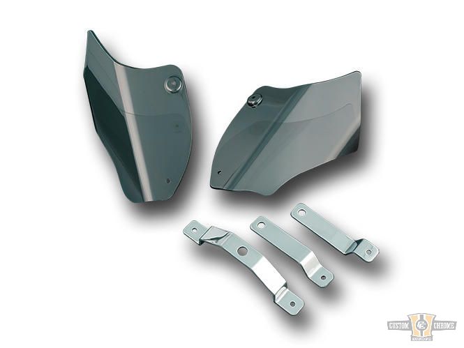 Saddle Shields H-D Heat Deflectors Reflective For Harley-Davidson