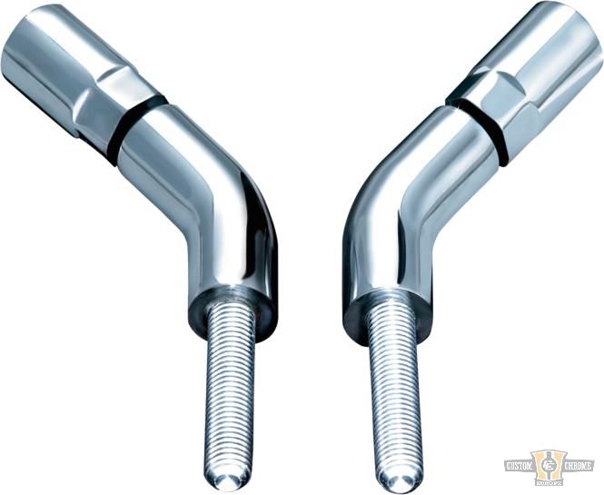 Mirror Stem Extender Chrome For Harley-Davidson