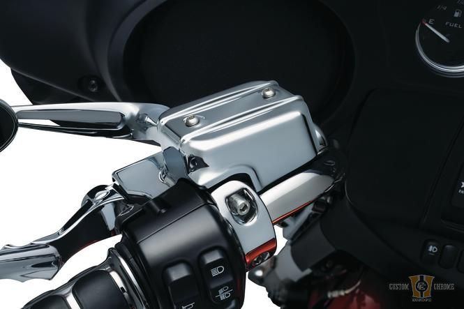 Brake & Clutch Control Dress-Up Kit Chrome For Harley-Davidson