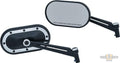 Heavy Industry Mirror Black, Chrome For Harley-Davidson
