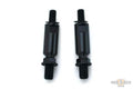 Raised Mirror Adapter Black For Harley-Davidson